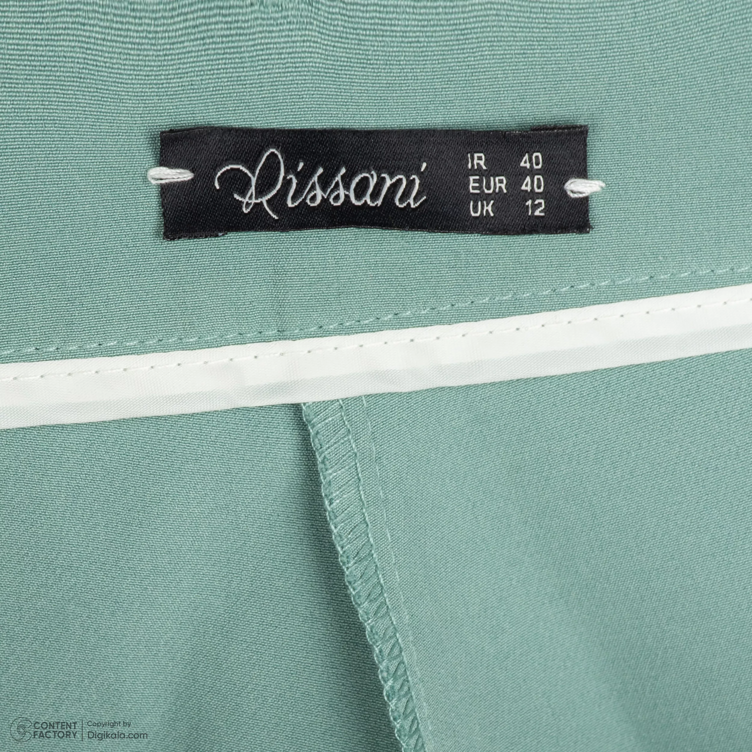 شلوار زنانه ریسانی مدل 99925 رنگ سبز