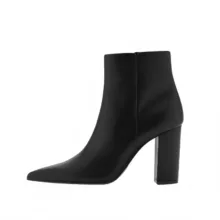 نیم بوت زنانه مانگو مدل POINTED TOE ANKLE BOOTS 2025