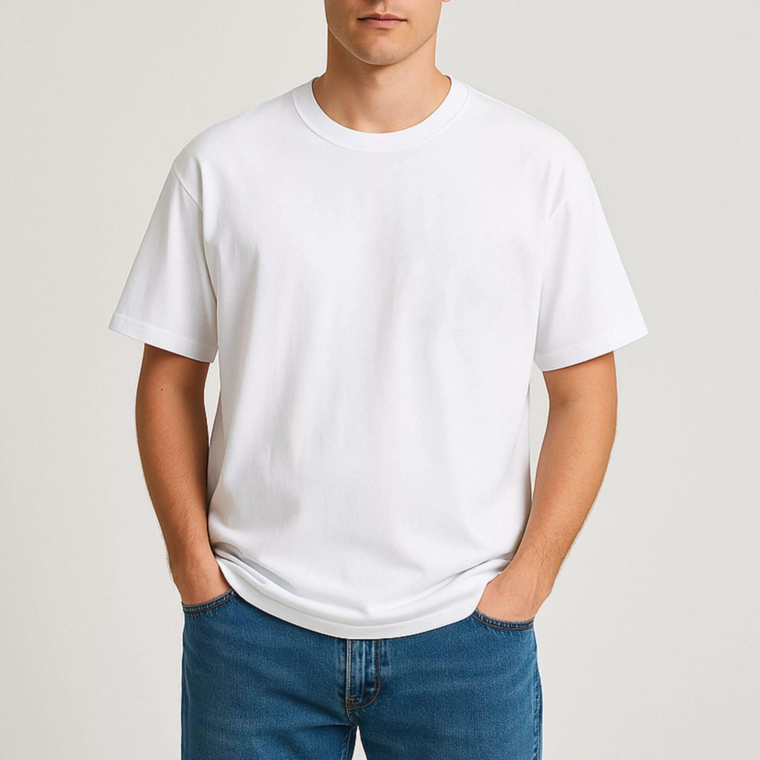 تی شرت اورسایز آستین کوتاه مردانه هومنیتی مدل WYMTS0079