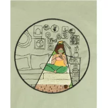 تی شرت آستین کوتاه زنانه مدل SB-SS-3180