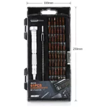 مجموعه 61 عددی سری پیچ گوشتی جاکمی مدل JM-8166