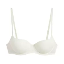 سوتین اسفنجی زنانه سی اند ای مدل 79893 رنگ سفید