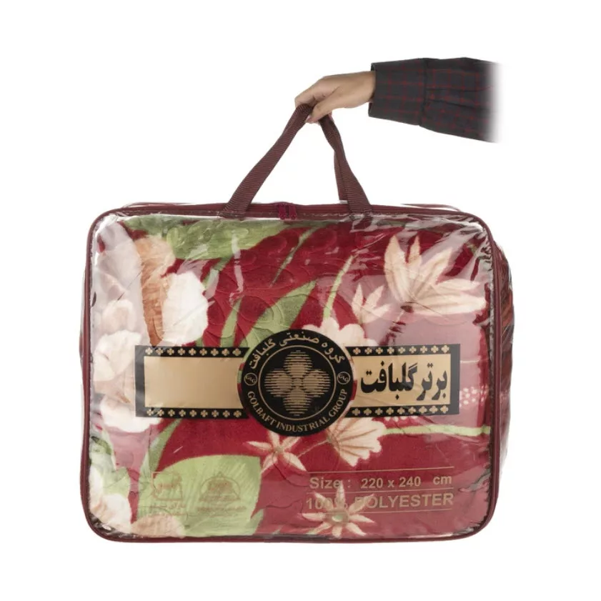 پتوی گلبافت مدل برتر سایز 160x220 سانتی متر