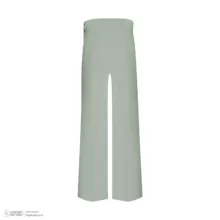 شلوار بگ زنانه مدل بغل زیپ 5-138 رنگ سبز