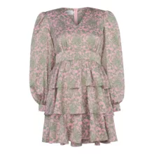 پیراهن زنانه مدل چیندار آلستر