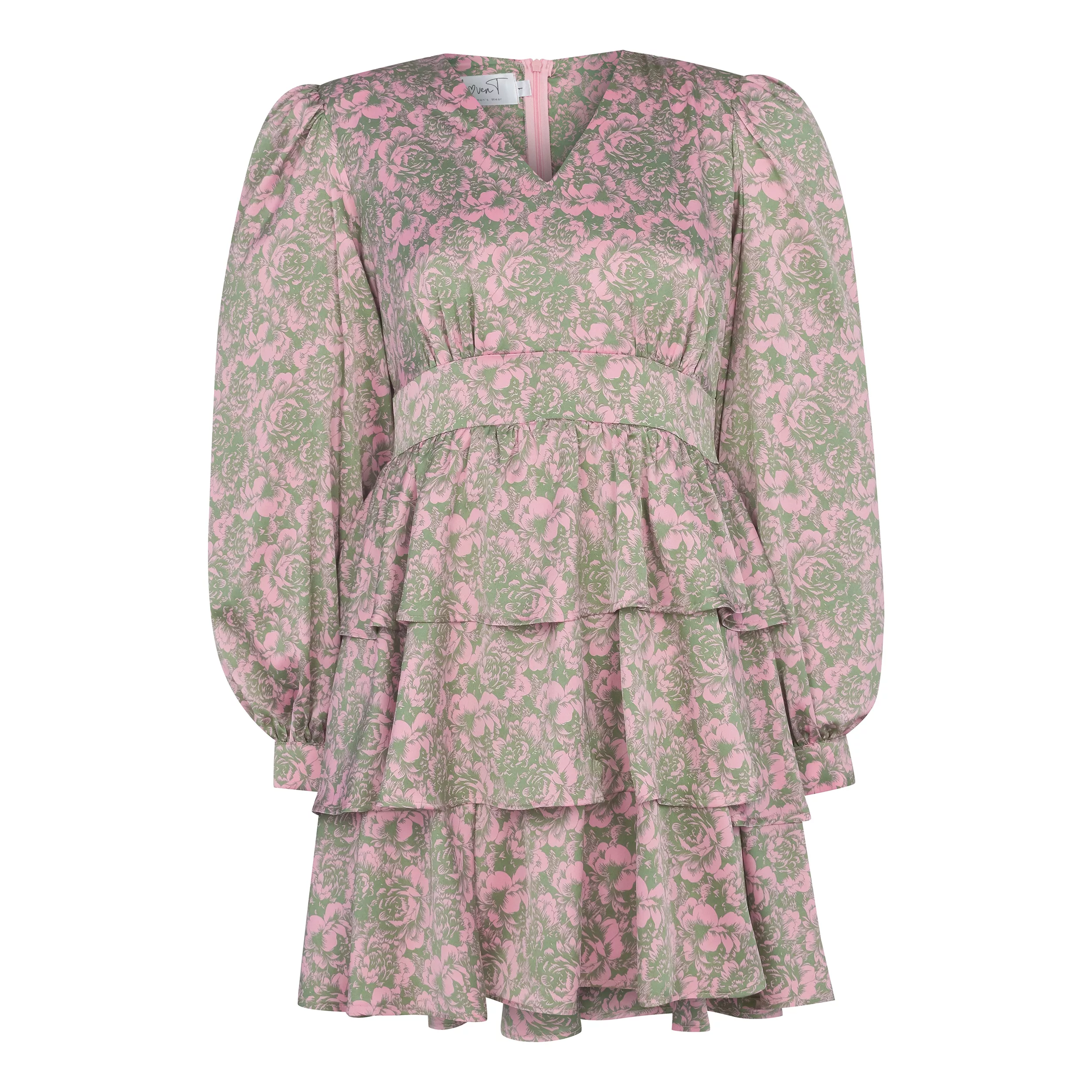 پیراهن زنانه مدل چیندار آلستر