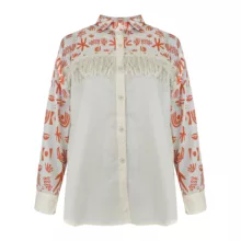 شومیز آستین بلند زنانه مدل M4028