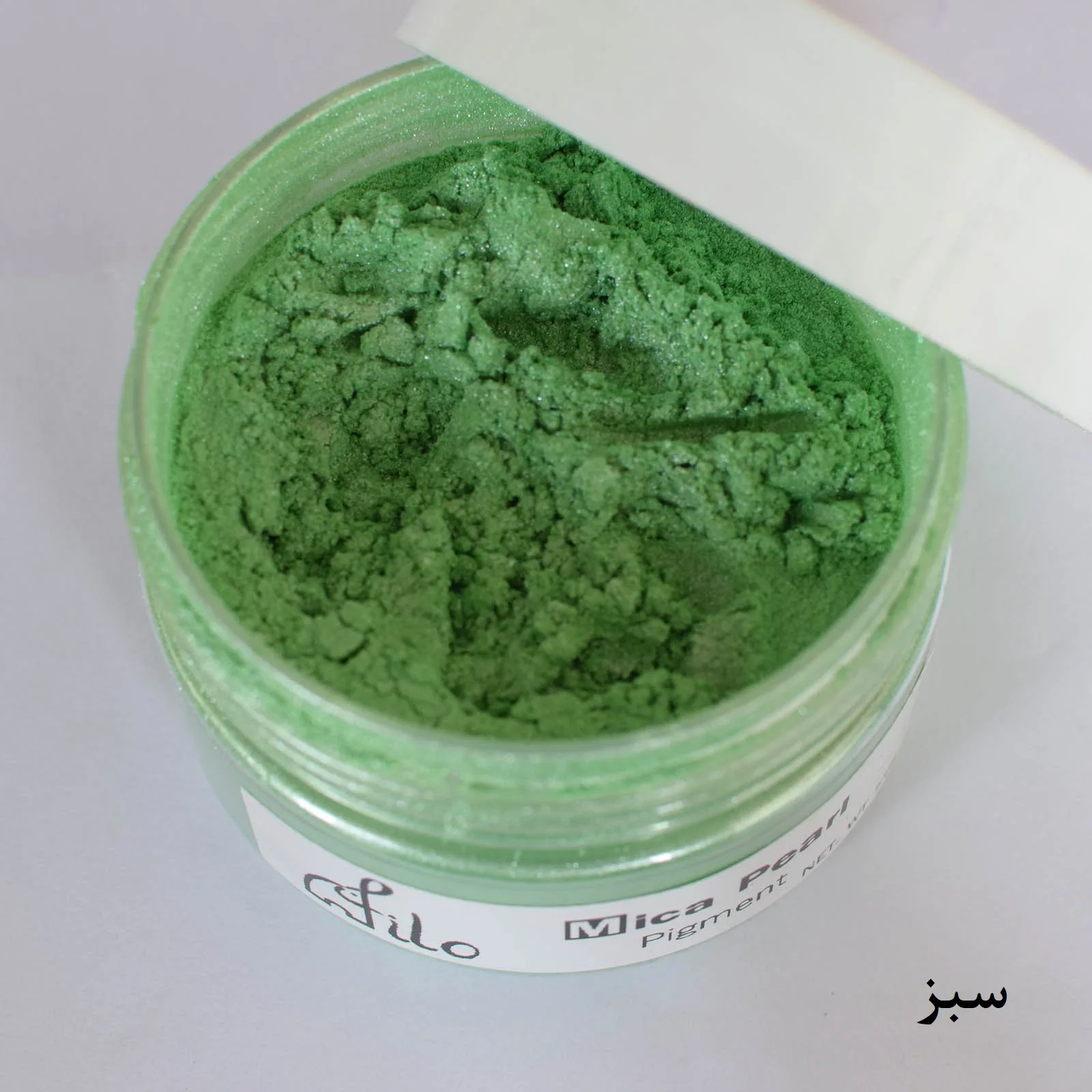 پودر رنگ رزین اپوکسی فیلو مدل Mica Pearl حجم 100 میلی‌لیتر بسته 12 عددی