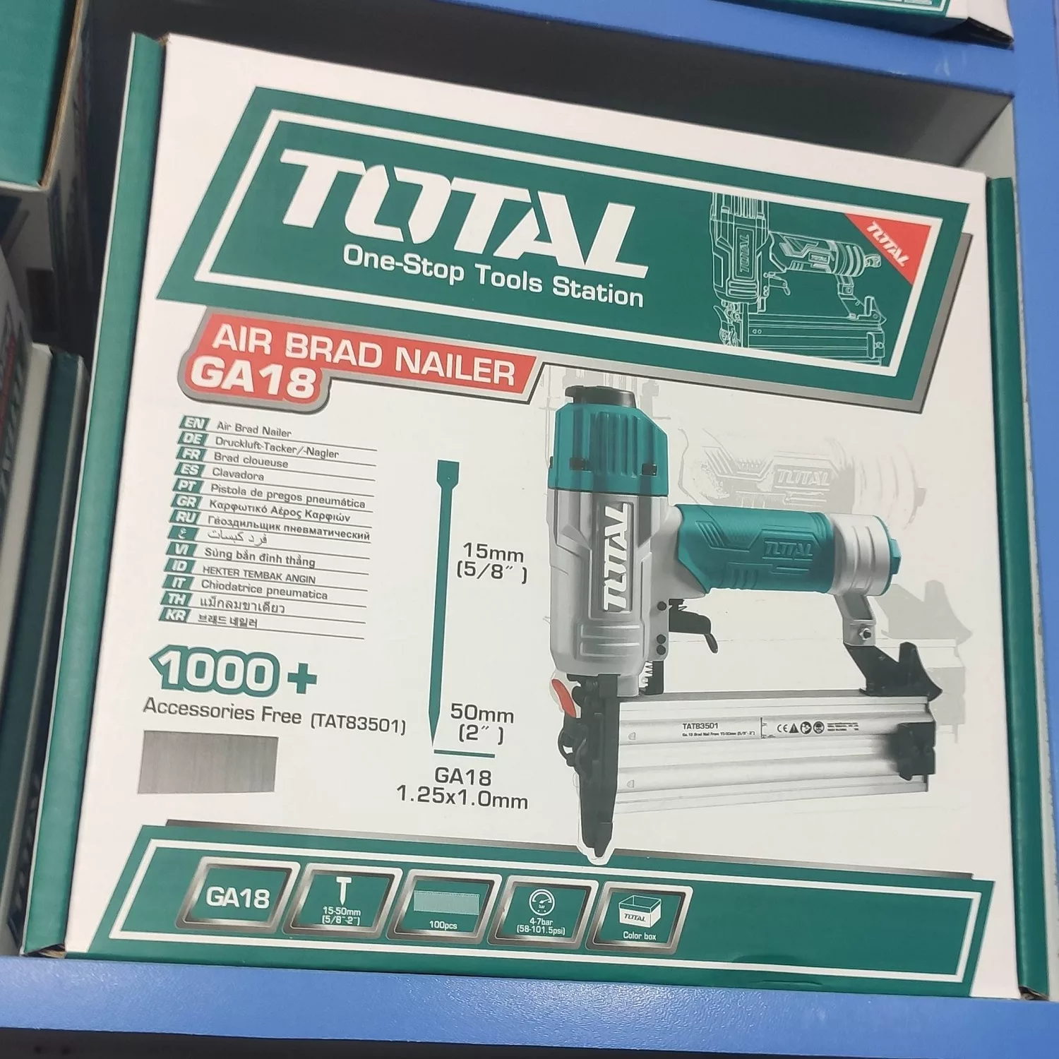میخ کوب بادی توتال مدل GA18
