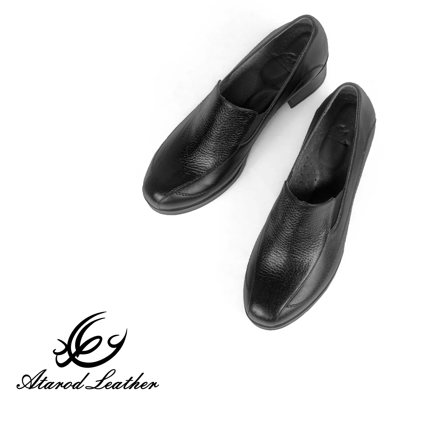 کفش زنانه چرم عطارد مدل چرم طبیعی کد SH226