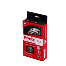 مجموعه 18 عددی آچار آلن و ستاره ای رونیکس مدل NIX-2051