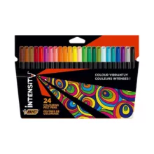 ماژیک رنگ آمیزی بیک مدل Intensity بسته 24 عددی