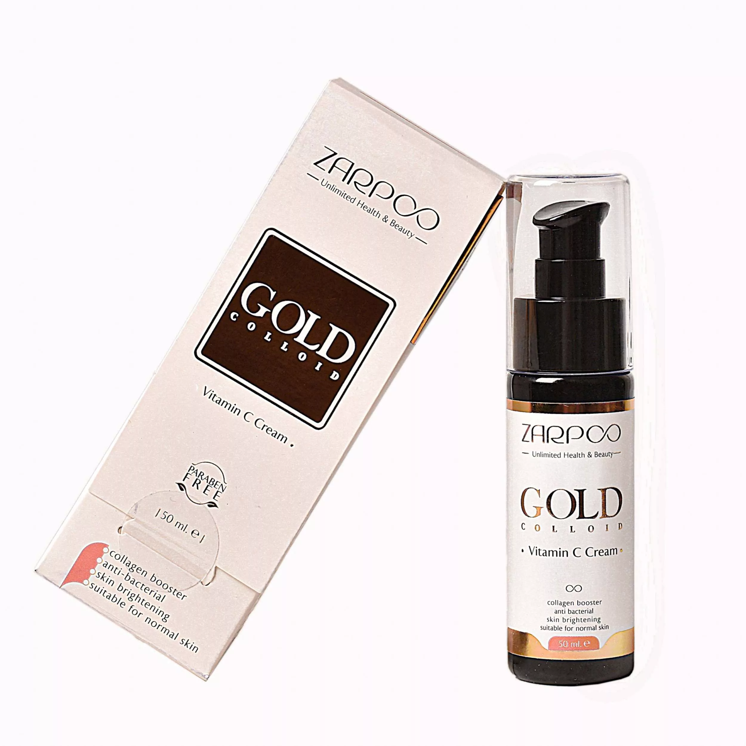 کرم روشن کننده زرپو مدل ویتامین C حجم 50 میلی لیتر