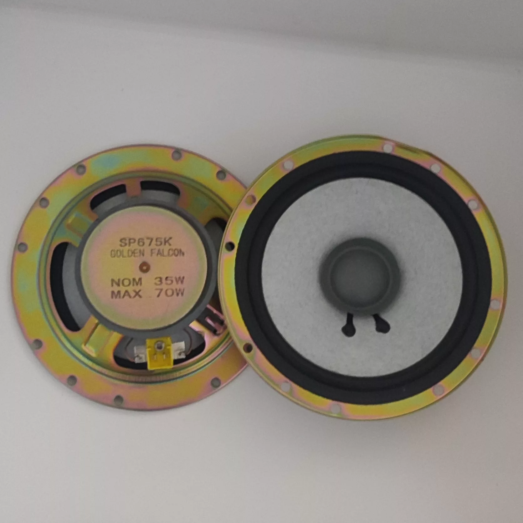 بلندگو خودرو مدل sp675 مناسب برای پژو 405 بسته دو عددی