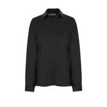 شومیز آستین بلند زنانه سرژه مدل 207362 رنگ مشکی