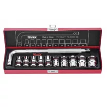 مجموعه 11 عددی آچار و سری بکس رونیکس مدل RX-2610