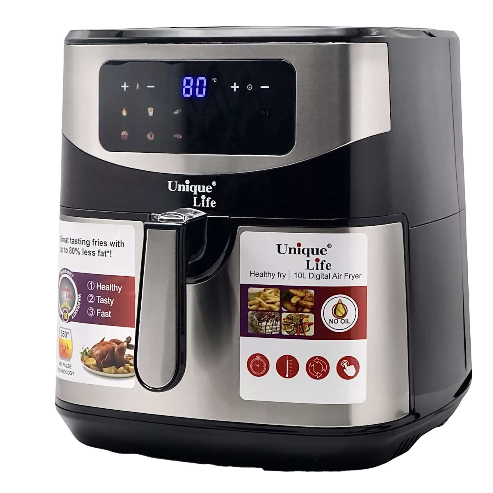 سرخ کن بدون روغن یونیک لایف مدل UL-519A