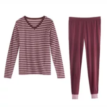 ست تی شرت و شلوار زنانه کویین تکس مدل حوله ای کد 7410151