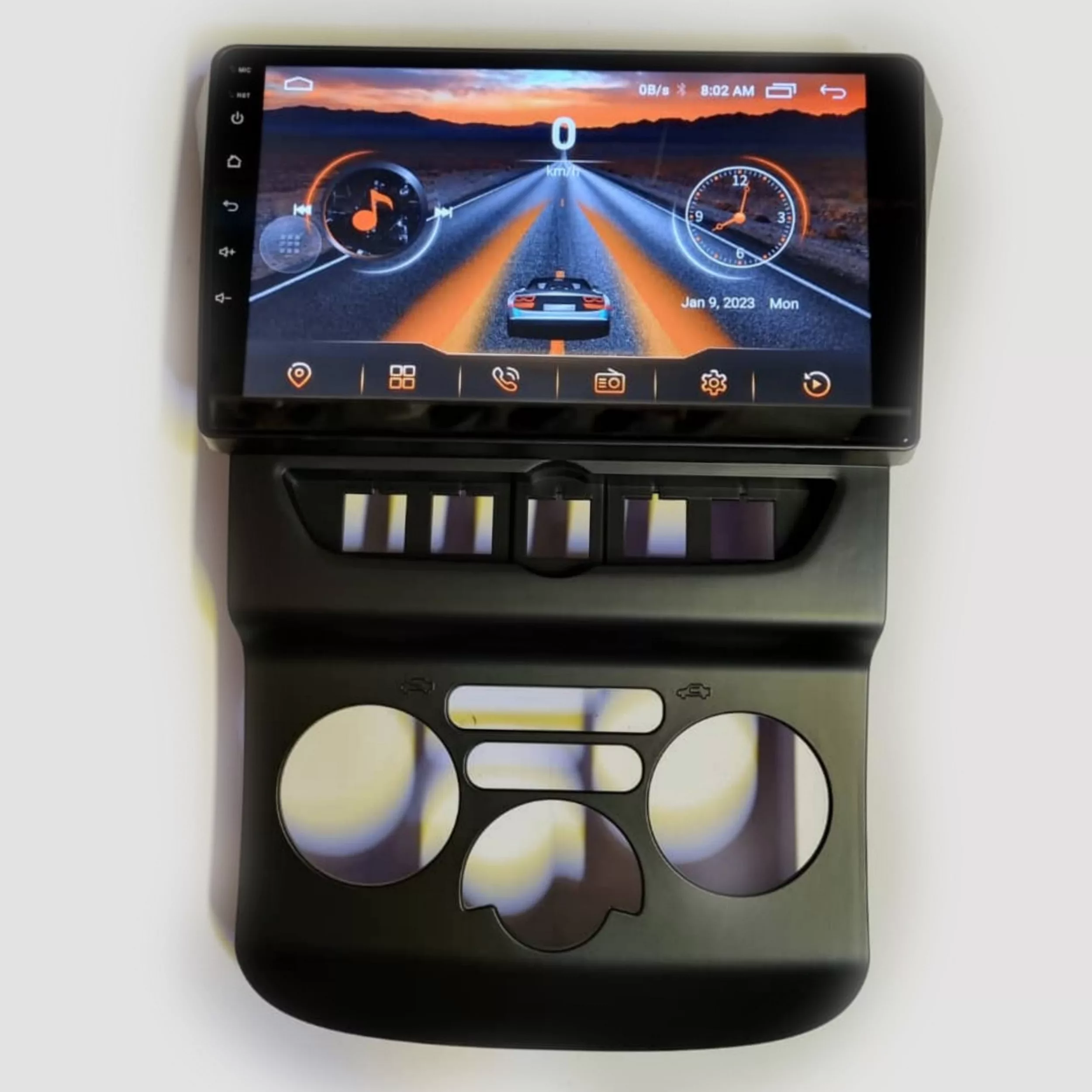 مانیتور خودرو راک مدل اندروید(4+64) مناسب برای رانا