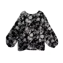 بلوز آستین بلند زنانه مدل سرنا