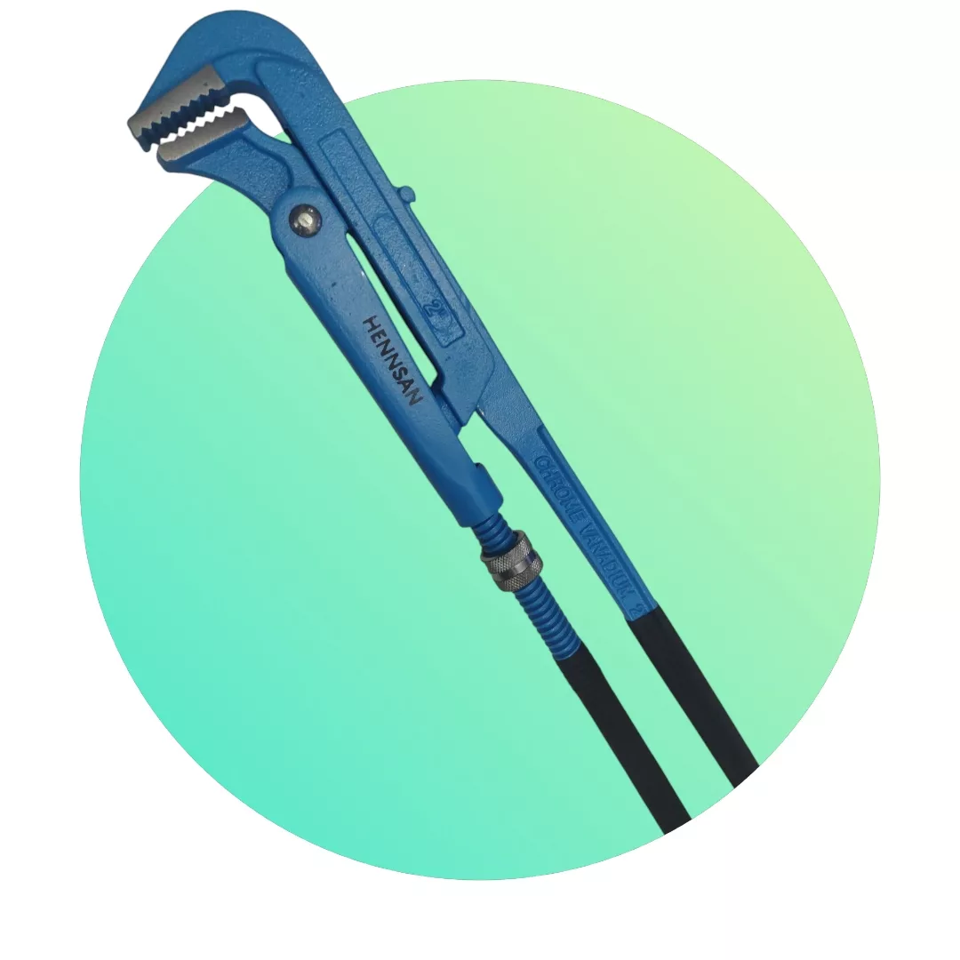 آچار لوله گیر هنسان مدل HENS-47- 2E سایز 2 اینچ