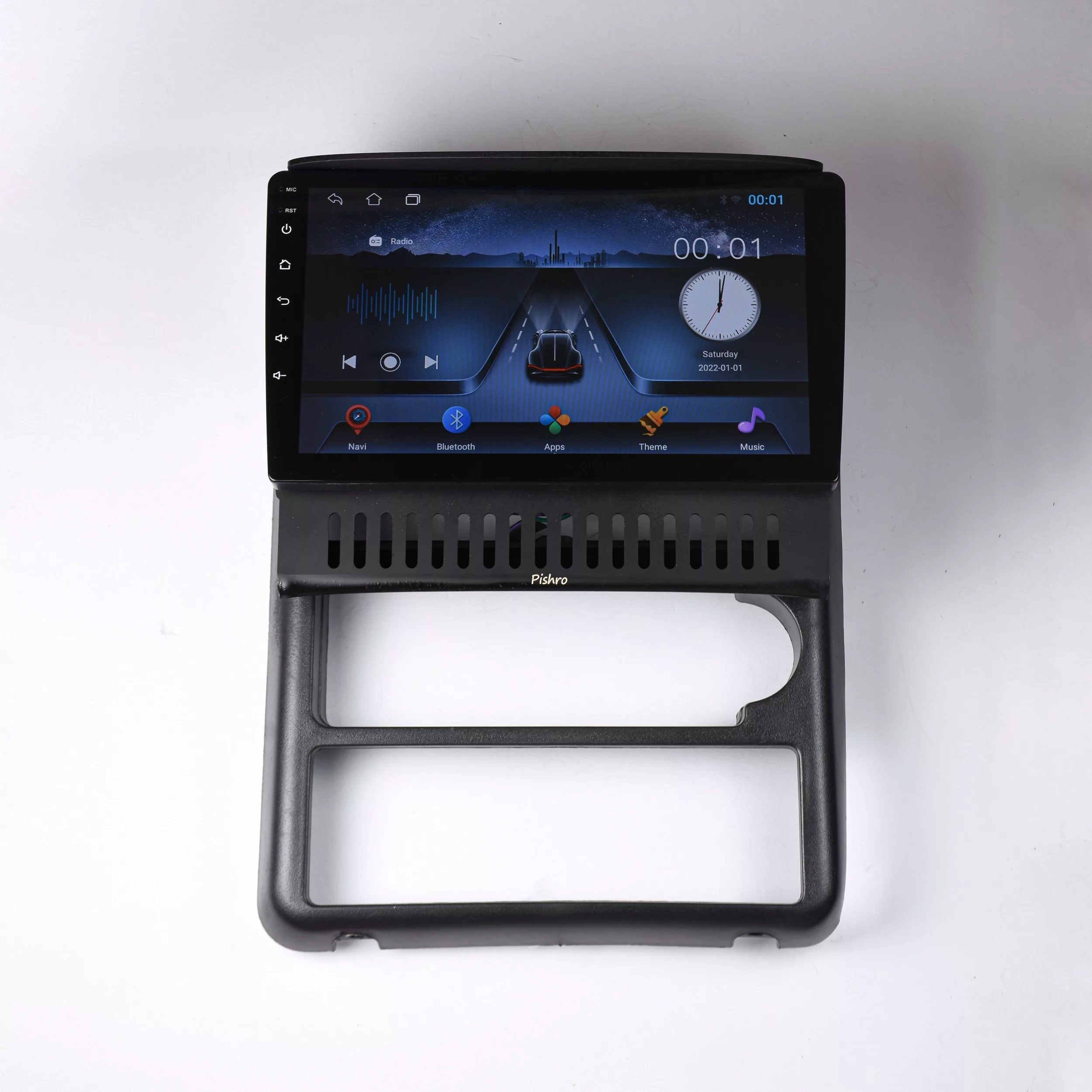 مانیتور خودرو کاروین مدل s800 با برد TS مناسب برای پراید صبا