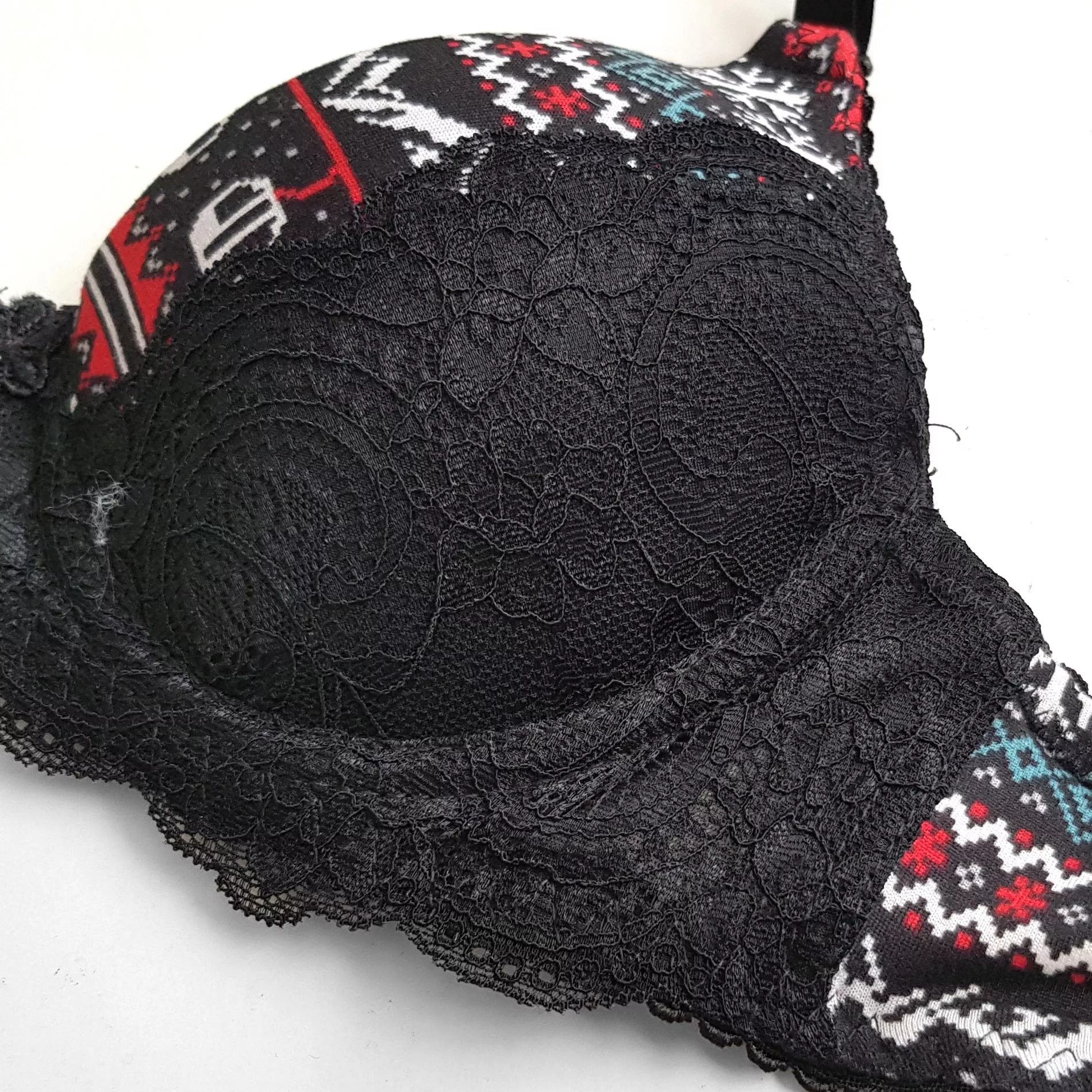 ست شورت و سوتین زنانه پانیذ مدل فنردار دکلته پوش آپ کد 4689-7