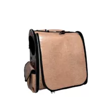 کوله پشتی حمل گربه و سگ مدل چرمی