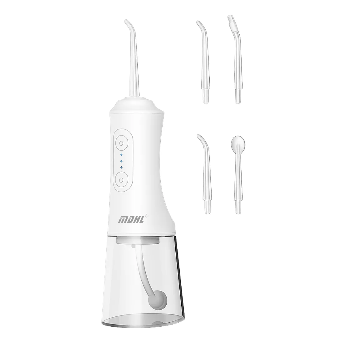 دستگاه شست و شوی دهان و دندان شارژی ام دی اچ ال مدل MD-9819 به همراه 4 سری