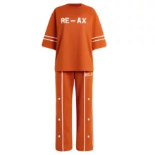 ست تی شرت آستین کوتاه و شلوار راحتی زنانه مدل شری کد 02