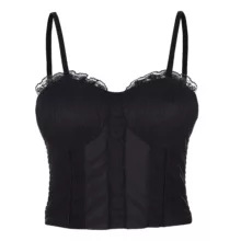 نیم تنه زنانه مدل 36042 رنگ مشکی