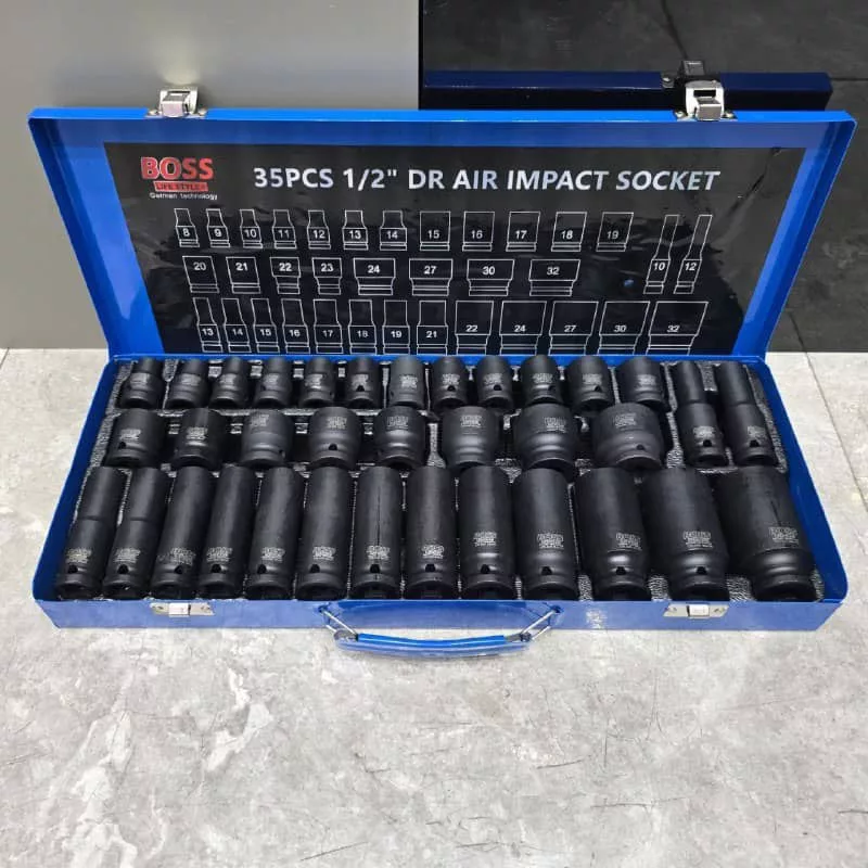 آچار بکس باس مدل BS-35pcs مجموعه 35 عددی