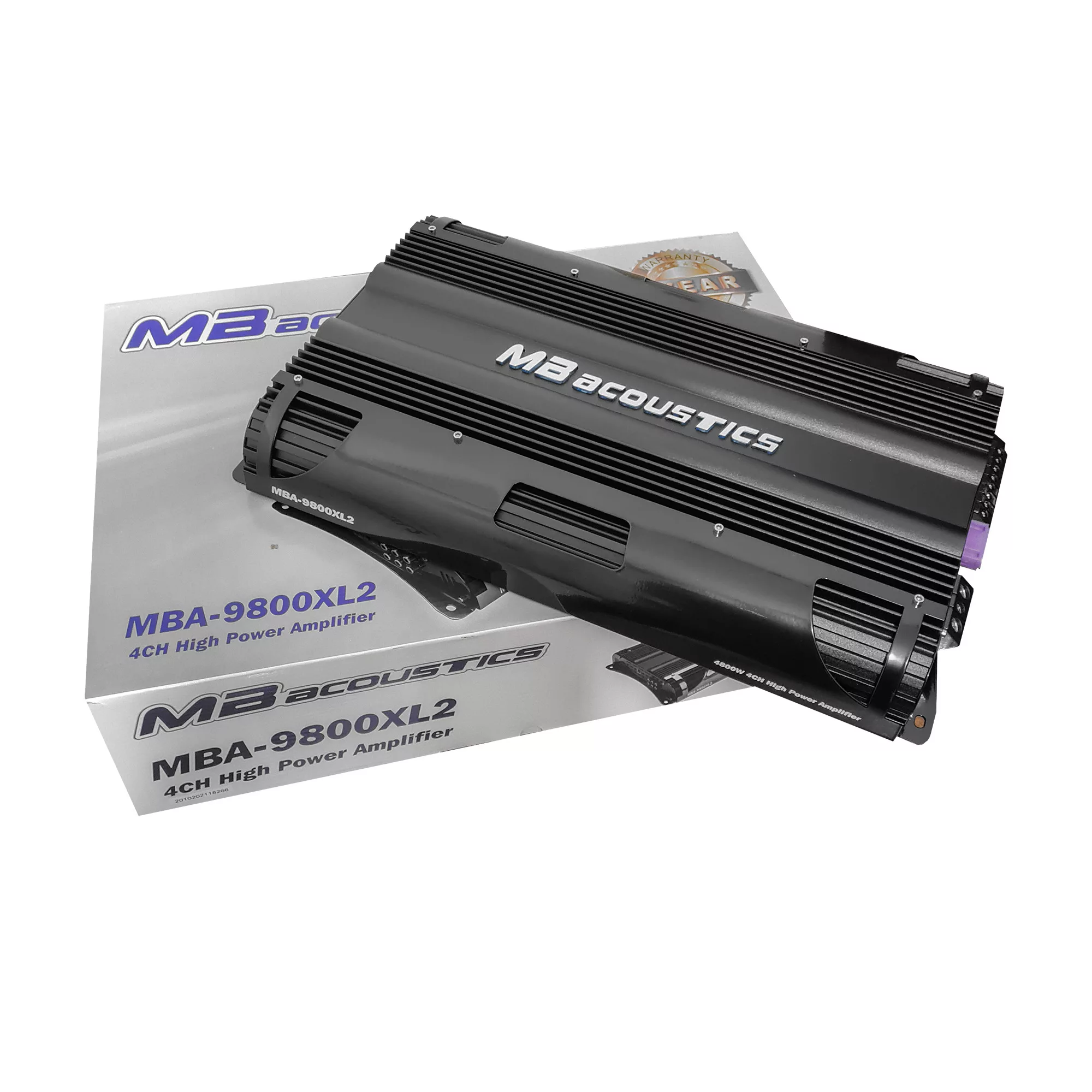 آمپلی فایر خودرو ام بی آکوستیک مدل 9800