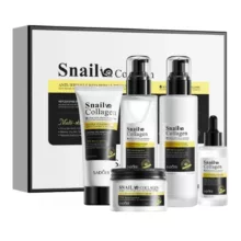 مجموعه مراقبت از پوست سادور مدل Snails and collagen مناسب برای انواع پوست بسته 5 عددی