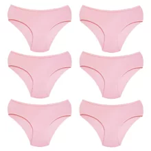 شورت زنانه ماییلدا مدل 4830 رنگ صورتی بسته 6 عددی