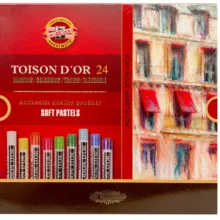 پاستل گچی 24 رنگ کوه نور مدل 8514