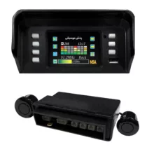 نمایشگر هوشمند خودرو مدل PSDM01 مناسب برای پراید قدیم به همراه سنسور پارک