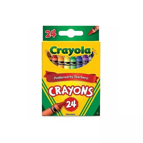 پاستل روغنی 24 رنگ کرایولا مدل 3024