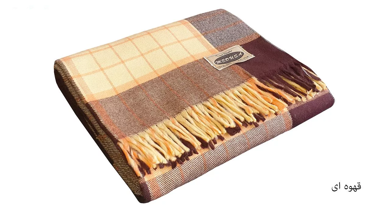 پتو مسافرتی مدوسا کد 001 سایز 215×155 سانتیمتر