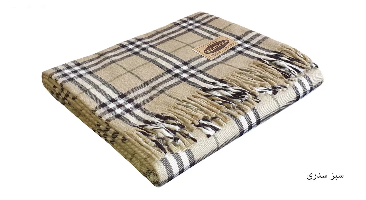 پتوی مسافرتی مدوسا کد 002 سایز 215×155 سانتیمتر