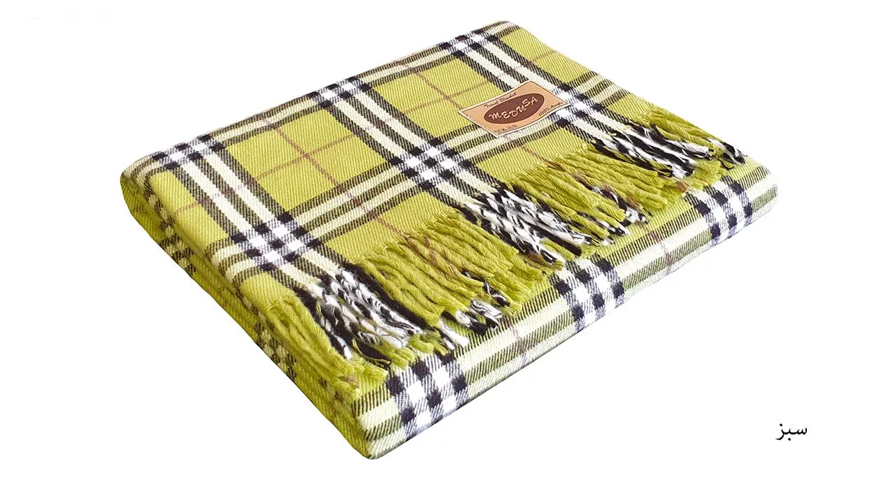 پتوی مسافرتی مدوسا کد 002 سایز 215×155 سانتیمتر