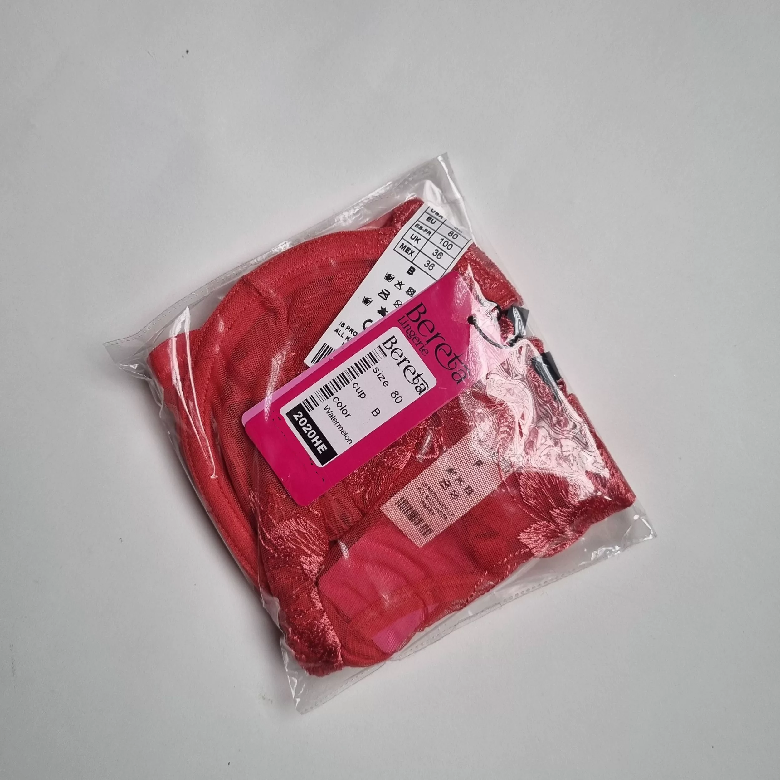 ست شورت و سوتین زنانه برتا مدل توری کد 2020HE
