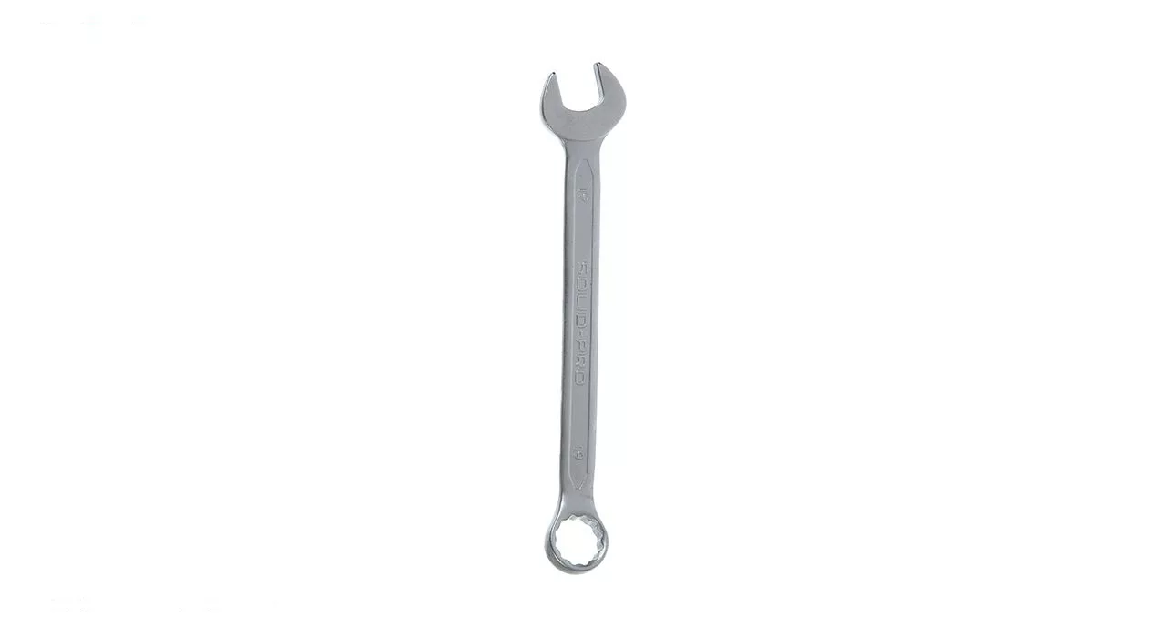 آچار یکسر تخت یکسر رینگی سولید مدل SLD 015 مجموعه 8 عددی