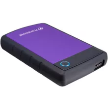 هارد اکسترنال ترنسند مدل StoreJet 25H3 ظرفیت دو ترابایت دارای رابط USB Type-A 3.1