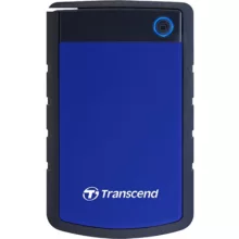 هارد اکسترنال ترنسند مدل StoreJet 25H3 ظرفیت دو ترابایت دارای رابط USB Type-A 3.1