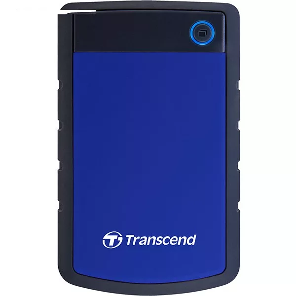 هارد اکسترنال ترنسند مدل StoreJet 25H3 ظرفیت دو ترابایت دارای رابط USB Type-A 3.1