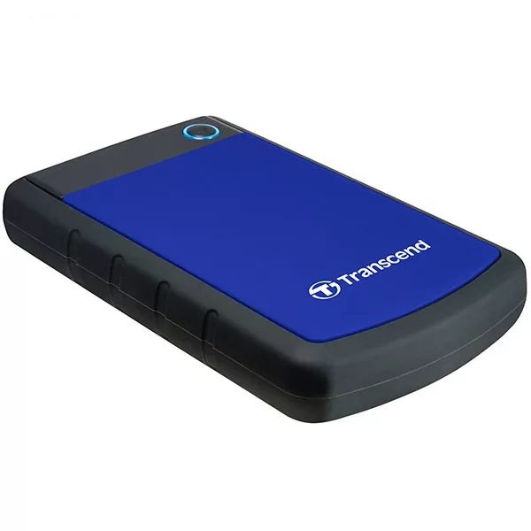 هارد اکسترنال ترنسند مدل StoreJet 25H3 ظرفیت دو ترابایت دارای رابط USB Type-A 3.1