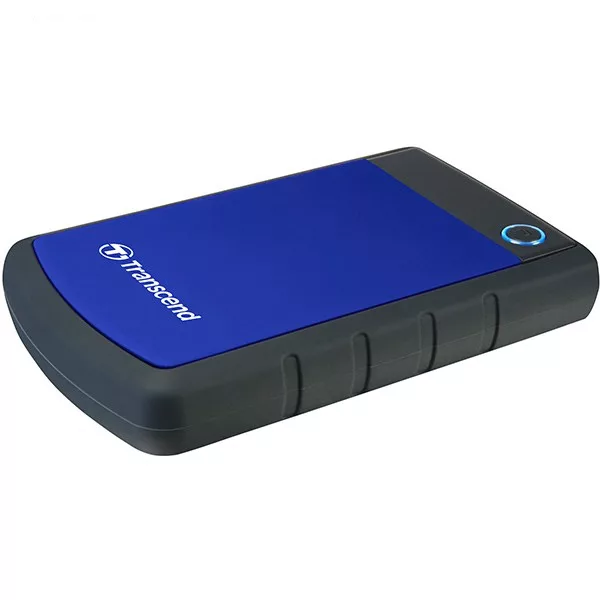 هارد اکسترنال ترنسند مدل StoreJet 25H3 ظرفیت دو ترابایت دارای رابط USB Type-A 3.1