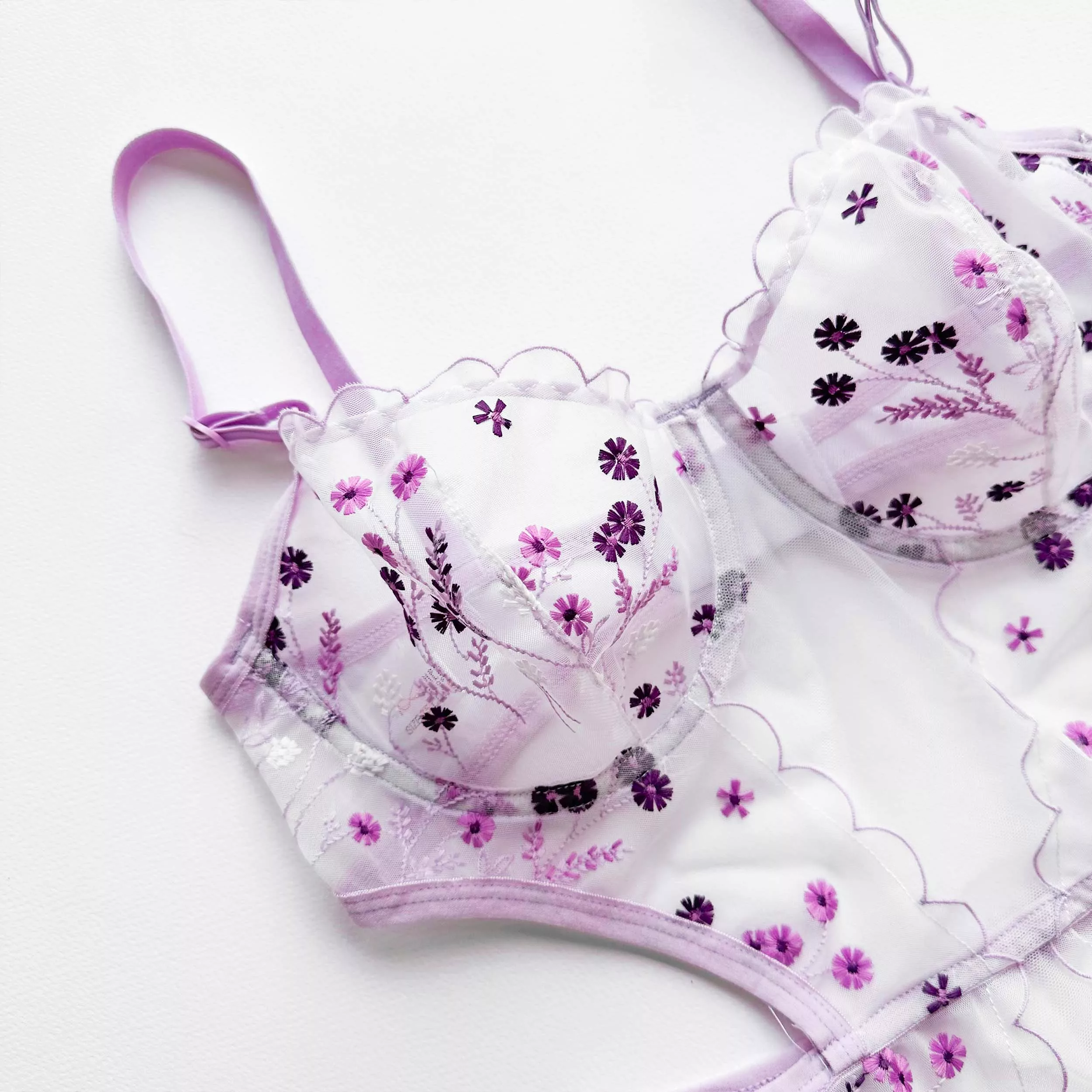 لباس خواب زنانه نوشه پوش مدل توری