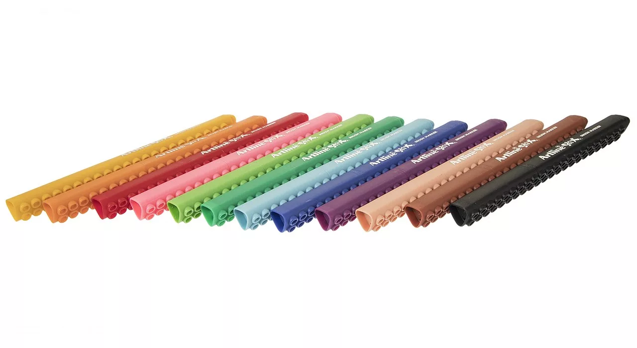 ماژیک رنگ آمیزی 12 رنگ آرت لاین سری استیکس کد ETX-300